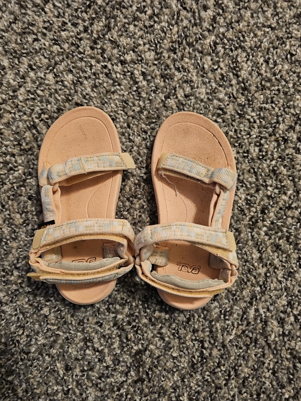 Teva Kids' Peach Sport Sandals - Adjustable Straps